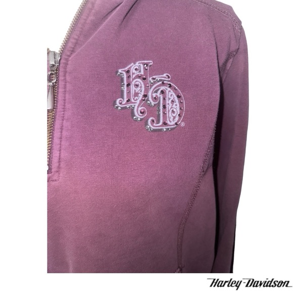 SOLD - Women’s Vintage Harley Zip - Picture 2 of 5